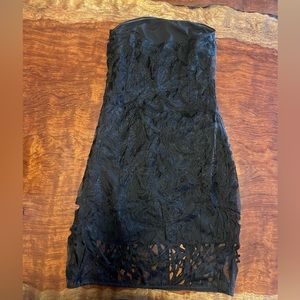 Black cocktail dress.